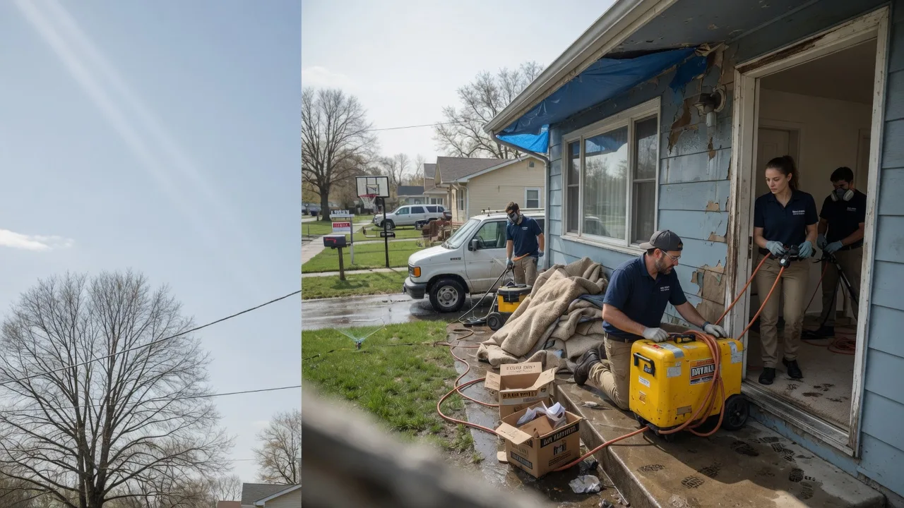 Basement Flood Cleanup in Waterloo, WI near me